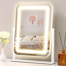 Vanity Mirror with Lights – LED Makeup Mirror with Smart Touch Control